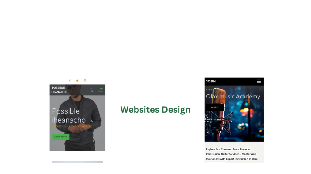 "websites designed porfolio image"